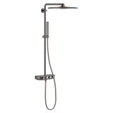 Grohe SmartActive 310 Multijet THM Duo Duş Sistemi, Dahili Termostat, 3 Jetli, Kireç Sistemi, Euphoria Serisi, 59,6 x 31 x 110 cm, Grafit Parlak (Ref. : 26508A00)