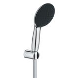 GROHE Vitalio Start 110 El Duşu Seti, 110mm Yuvarlak 2 Akışlı (Yağmur&Jet) El Duşu, Duş Başlığı Tutucu, 1750mm Duş Hortumu, Duş Başlığı Seti, Krom, 27950001
