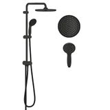 GROHE Vitalio Start System 250 Flex Duş Sistemi | Yön Değiştiricili | Duvar Dışı Bağlantılı | Su Tasarruflu | Duş Başlığı | Mat Siyah | 266802430
