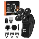 Groomıe Baldiepro - Kel Erkekler İçin Kablosuz Kafa Tıraş Makinesi - Lcd Ekranlı Kel Tıraş Makinesi - Erkekler İçin Baş Bakımı - Pürüzsüz Bir Tıraş İçin Kullanımı Kolay Elektrikli Tıraş Makinesi