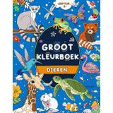 Groot kleurboek: Dieren: Voor kinderen vanaf 4+