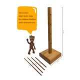 Grootland Ahşap Takılık Takı Askısı Organizer Ceviz