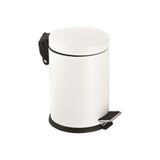 Groove 12 Litre Paslanmaz Pedallı Çöp Kovası, Beyaz