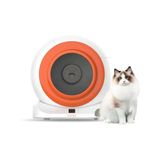 Groove Q-Clean WiFi Otomatik Akıllı Kedi Tuvaleti Turuncu Yeni Versiyon (Turuncu)