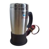 Gross 24 Volt Araç Termosu Ketil Su Isıtıcı Termos 500 Ml Krom