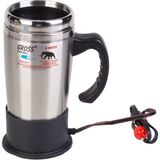 Gross Çakmaklık Su Isıtıcı Araç Kettle 12V PNG-0051 Paslanmaz Çelik Malzeme ile Pratik Kullanım