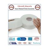 GrossAVM Derz Bandı Yapışkanlı - Alçı Sıva Altı File Bant - 4.8X45 Metre
