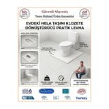 GrossAVM Klozet Montaj Aparatı - Tuvalet Taşını Klozete Dönüştürücü Alt Levha
