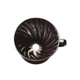 Grossberg Coffee V60 Dripper Siyah Ceramic Coffee Brewer