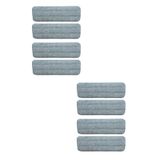 Grothe Microfiber Sprey Mop Orijinal Yedek Bez - 8 Adet - Su Hazneli Püskürtmeli Mop Yedek Bez