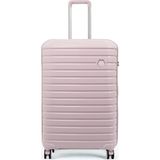 GROUND Ultra Hafif Polipropilen Kırılmaz Büyük Boy Valiz - Soft Pink