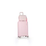GROUND Vanille Orta Boy Valiz + Makyaj Çantası Soft Pink - 10663
