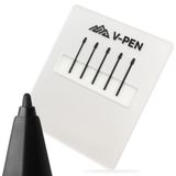 Group Vertical Olağanüstü 2 için V-Pen Yedek Uçları (5'li Paket) - Birinci Sınıf Siyah Stylus Uçları, Hassasiyet, Kolay Kurulum, Uzun Ömürlü Kullanım için Dayanıklılık, Profesyonel ve Yaratıcı Uygulamalar için İdeal
