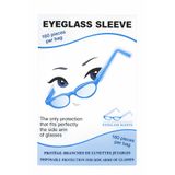 GROVİNG HAİR Tek Kullanımlık Gözlük Sapı Kılıfı 160 Adet Hijyenik Eyeglass Optik Mağaza Gözlük Deneme Koruyucu
