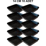 Grow Wizard Kare Saksı Altlığı 14 cm 10 Adet
