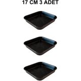 Grow Wizard Kare Saksı Altlığı 17 cm 3 Adet