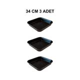 Grow Wizard Kare Saksı Altlığı 34 cm 3 Adet