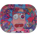 Grow Wizard Küçük Metal Tepsi Crazy Rick - 18 x 13 cm