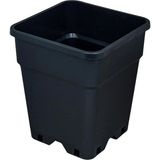 Grow Wizard Plastik Kare Saksı 30 Litre - Siyah