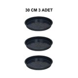 Grow Wizard Yuvarlak Saksı Altlığı 30 cm 3 Adet