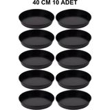 Grow Wizard Yuvarlak Saksı Altlığı 40 cm 10 Adet