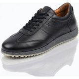 Growish GD0104 Hakiki Deri Termoaktif Taban Üst Kalite Koku Yapmaz Çift Renk Hafif Taban Siyah Sneaker Spor Ayakkabı