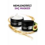 Growman Nemlendirici Saç Maskesi 400 ml - Yoğun Nem Veren Onarıcı Saç Bakım Maskesi