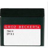 Groz Beckert Çuvalağzı / 794 H (DYX3) 27/250 50 Adet Dikiş Makinesi İğnesi