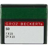Groz Beckert Çuvalağzı / DYX23 (7X23) 24/180 50 Adet Dikiş Makinesi İğnesi