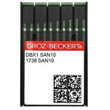 Groz Beckert DBX1 SAN10 8/60 100 Adet Düz Makine İnce Dip Dikiş İğnesi