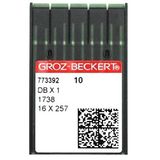 Groz Beckert Düz Makine İnce Dip Dikiş İğnesi / DBX1 (16X231) 23/160 100 Adet Dikiş İğnesi