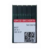 Groz Beckert Groz - Beckert Bx27-dcx27 16/100 Overlok Makinesi Iğnesi (10 Adet), 10016555555555