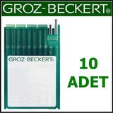 Groz Beckert UOX113 10 Numara Gebedur Reçme Makine İğnesi