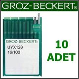 Groz Beckert UYX128 Gebedur Kemer Makine Iğnesi 16 Numara - Gümüş