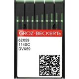 Groz Beckert Uzun Lastik DVX59 62x59 Gebendur 24-180 100 Adet Dikiş İğnesi
