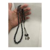 grsoyuncak Doğaltaş Hematit Taşı 99'luk 8mm Namaz Tesbihi