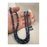 grsoyuncak Doğaltaş Lapis Lazuli Taşı 99'luk 8mm Namaz Tesbihi