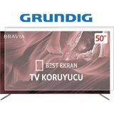 Grundig 50 Gq 700A Tv Ekran Koruyucu - Grundig 50" Inç 126 Ekran QLED Tv Ekran Koruyucu - 50 inç