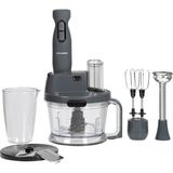 Grundig 700W El Blender Seti, Çok Fonksiyonlu ve Kullanışlı Ev Aleti - Altın - Gri