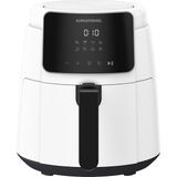 Grundig Beyaz Airfryer 0,9 Lt Tek Hazneli Isı Ayarlı Hızlı Isınma ve Çıkarılabilir Hazne Tasarımı