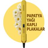 Grundig Doğal Papatya Yağı ile Parlak ve Güçlü Saçlar Için Elektrikli Düzleştirici - Altın - Seçenek 1