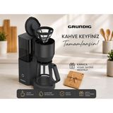 Grundig Filtre Kahve Makinesi Aromastıck Teknolojisi 10 Fincan Kapasite - Gri