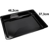 Grundig Fırın Tepsisi 46,2 x 37,3 cm Ankastre Emaye Derin Tepsi Siyah 219440105