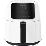 Grundig Iki Renk Seçeneğiyle Hafif ve Güçlü Airfryer, Sağlıklı Pişirme Keyfi - Ahşap - Beyaz