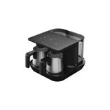 Grundig İkili Çelik Türk Kahve Makinesi Siyah 7061 D 1,5 Litre , Paslanmaz Çelik 6 Fincan 1100 w