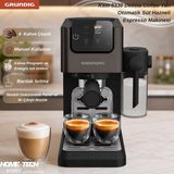 Grundig Ksm 5330 Delisia Coffee Yarı Otomatik Süt Hazneli Espresso Makinesi - Acı Kahverengi
