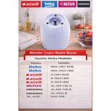 Grundig Oem - Hbs 1010 Blender Çırpıcı Başlık Adaptörü - 9197061534
