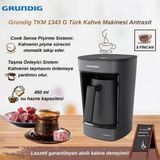 Grundig Tkm 1343 G Türk Kahve Makinesi Antrasit - Siyah