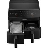 Grundig Twin Çiftli Airfryer 8.5 Lt Yağsız Fritöz, Sağlıklı Pişirme Keyfi - Ahşap