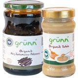 Grünn Organik Keçiboynuzu Pekmezi 850 gr + Grünn Organik Tahin 300 gr